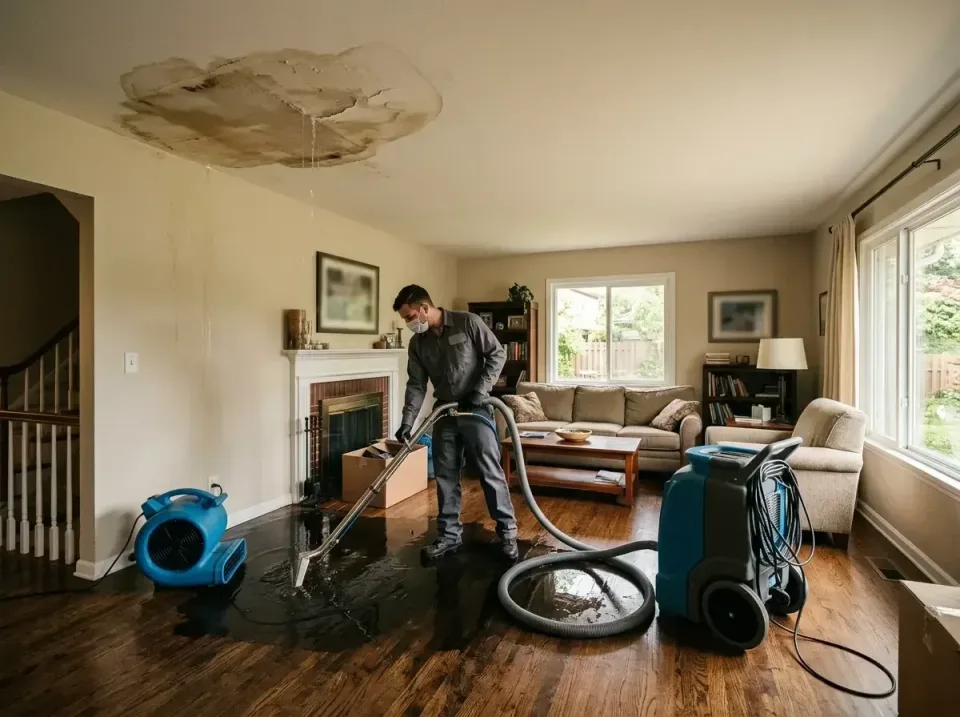 attic-pipe-burst-ceiling-drip-008 — frequently asked questions, Water Damage Restoration & Carpet Care in Dahlgren, VA